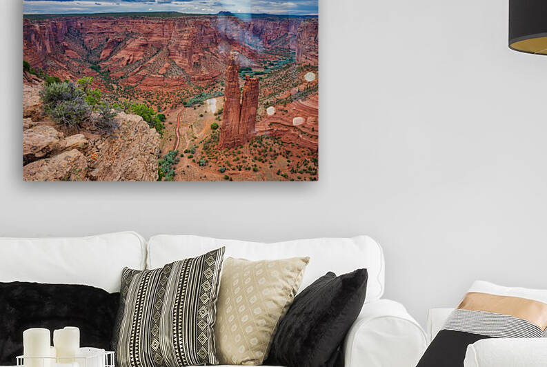 Spider Rock in Canyon de Chelly by Eduardo Palazuelos
