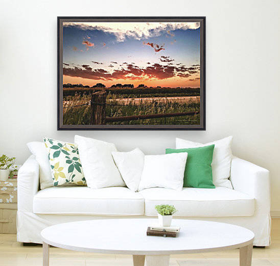 KANSAS COUNTRY DUSK by Marty Kugler