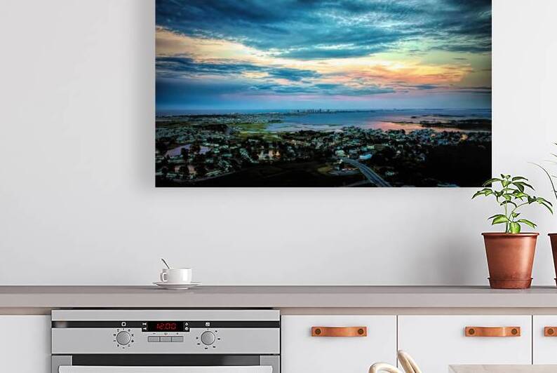 Ocean City Twilight Skyline by Bill Swartwout Photography