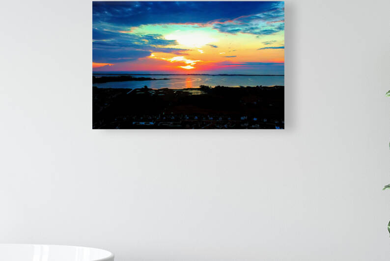 Little Assawoman Bay Thursday Sunrise by Bill Swartwout Photography