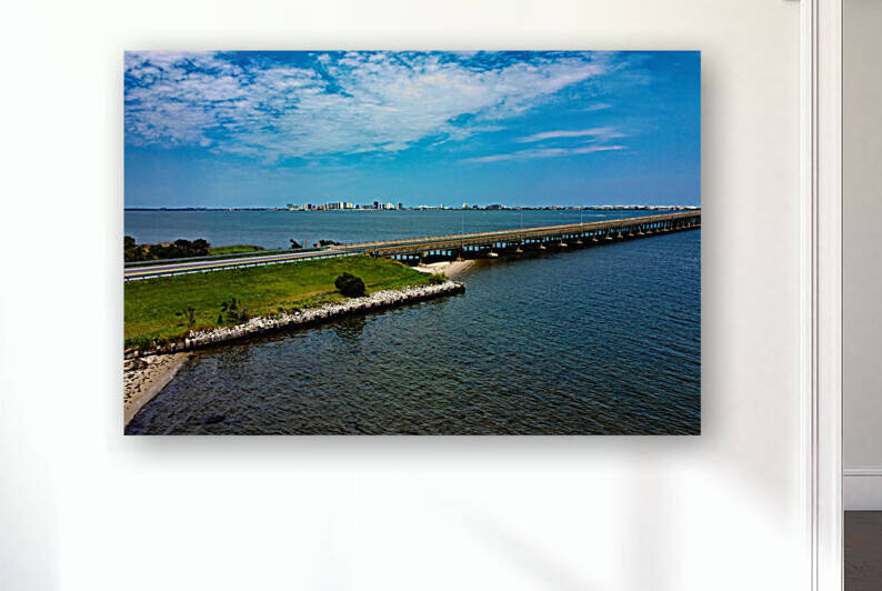 Ocean City Condo Row Route 90 Bridge by Bill Swartwout Photography
