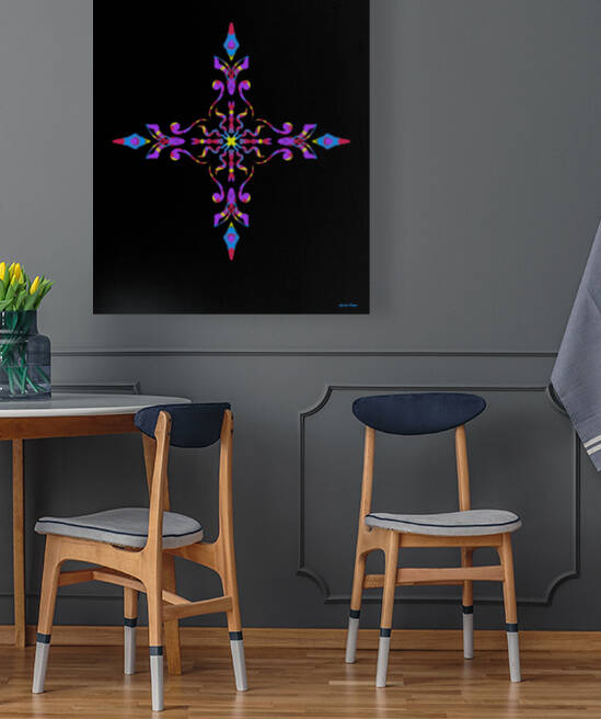 intertwined 48x60 AGAIN by Yesenia Ramos