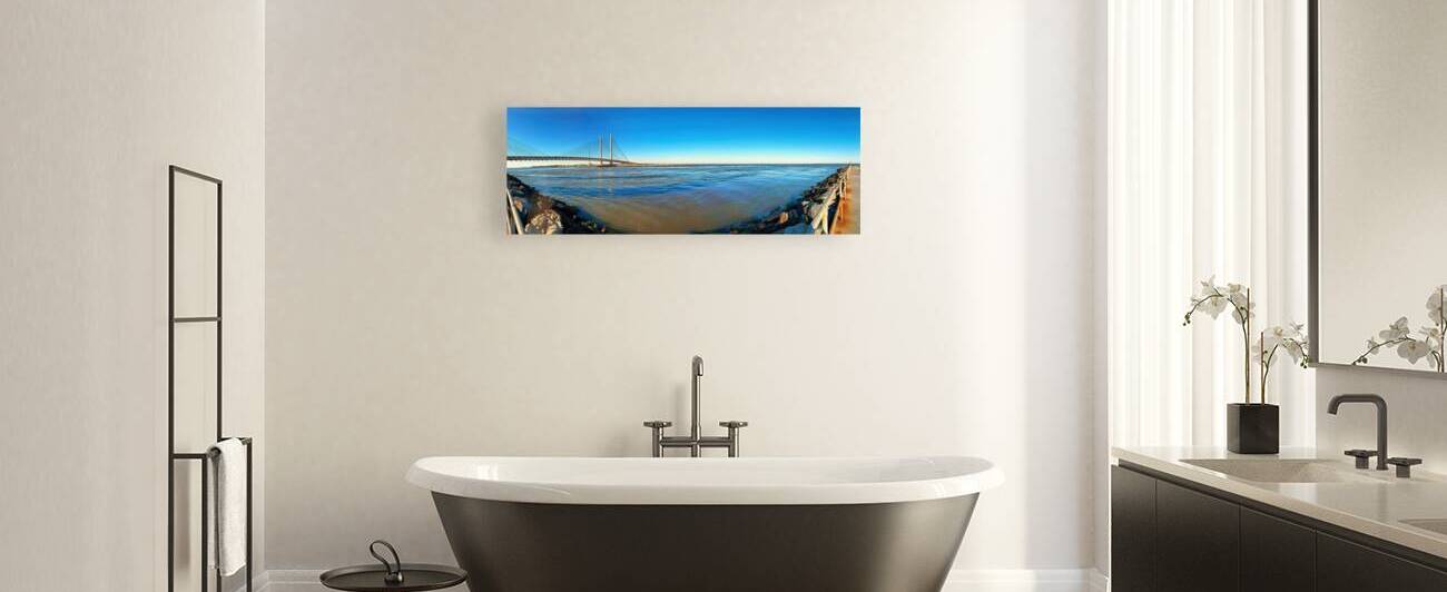 Indian River Bridge and Inlet Panorama by Bill Swartwout Photography