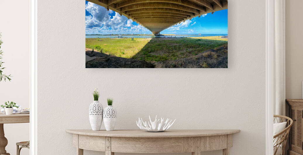 Indian River Inlet Under the Bridge by Bill Swartwout Photography