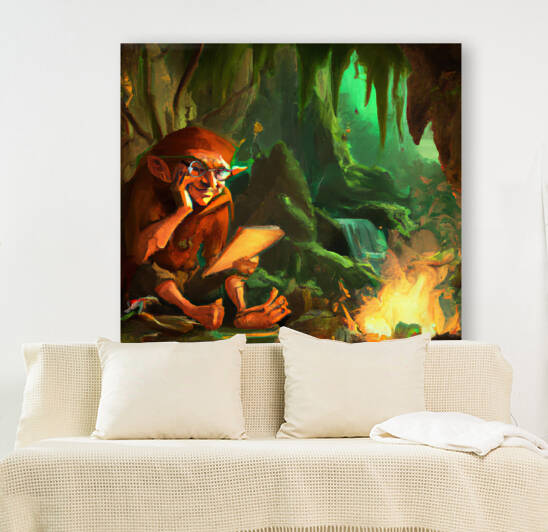 Cave Dwelling Dwarf by Chris Sugar