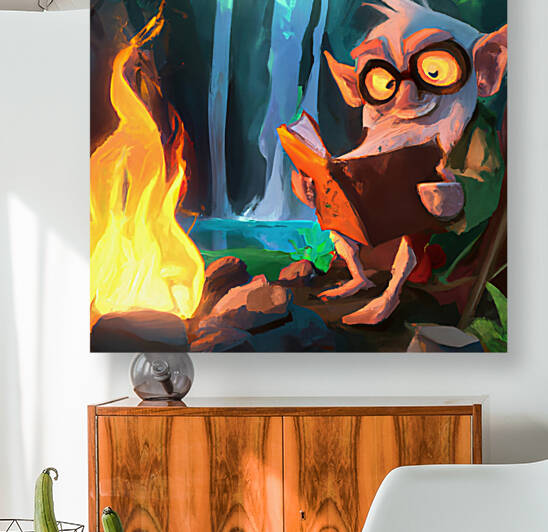 Studious Dwarf by Chris Sugar