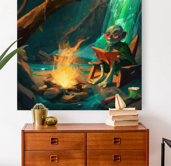 Studious Goblin by Chris Sugar