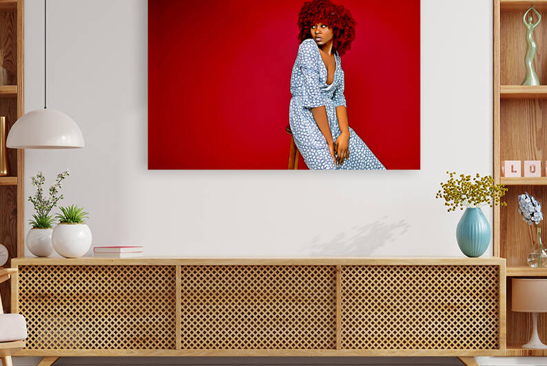 Pretty in Red by Robert Ruggiero