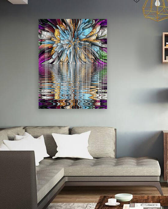 COLLECTION FLORAL EXPLOSION - 2 by Andre Dorais Art Visual Numerique 