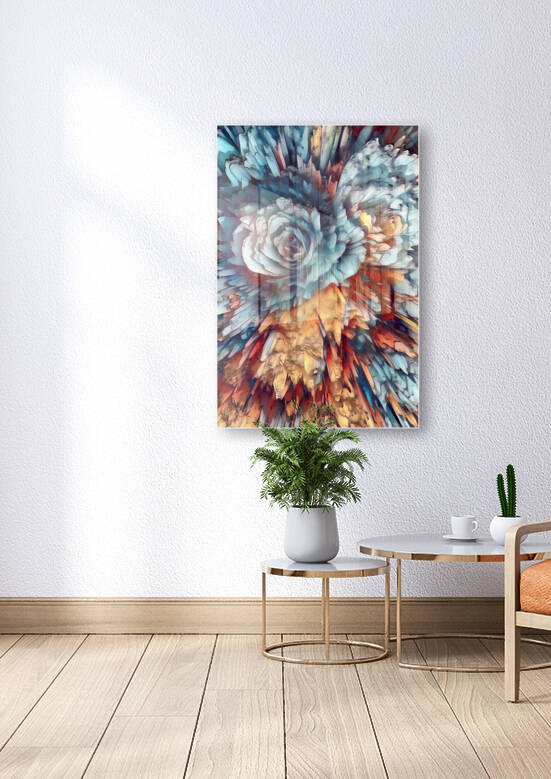 COLLECTION FLOWERS ROCK - 1 by Andre Dorais Art Visual Numerique 