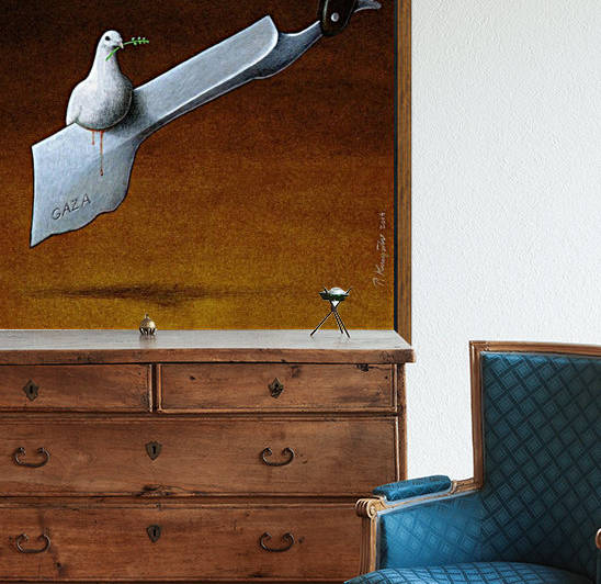 Razor Gaza by Pawel Kuczynski