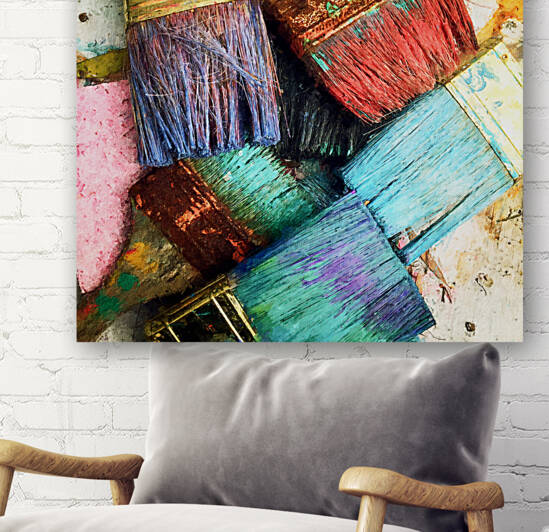 Paint Brushes by Robert Ruggiero