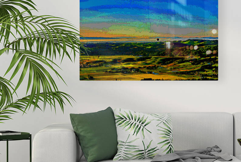 CALIFORNIA VINEYARDS 02  by LES MAYERS 