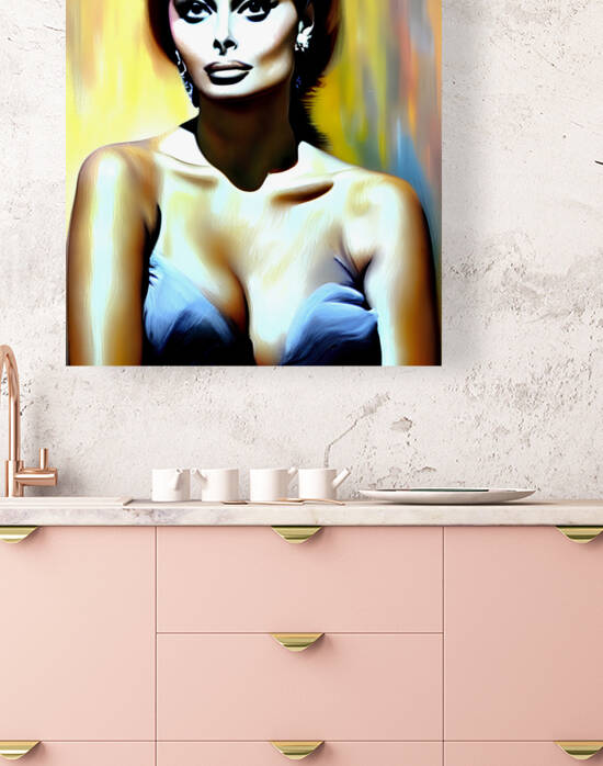 Sophia Loren  by Winston Mauricio Casco Sobalvarro