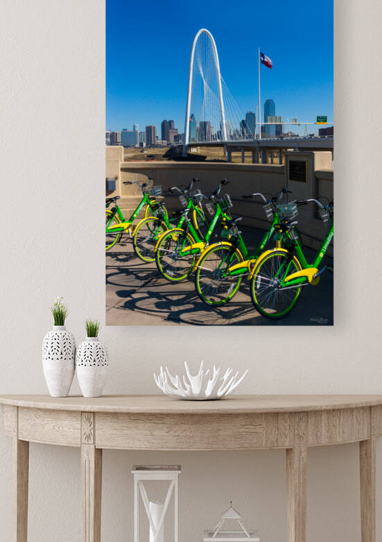 Bikes In Dallas by Jennifer White