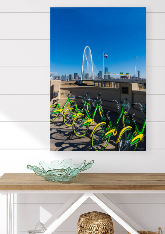 Bicycles And Dallas by Jennifer White