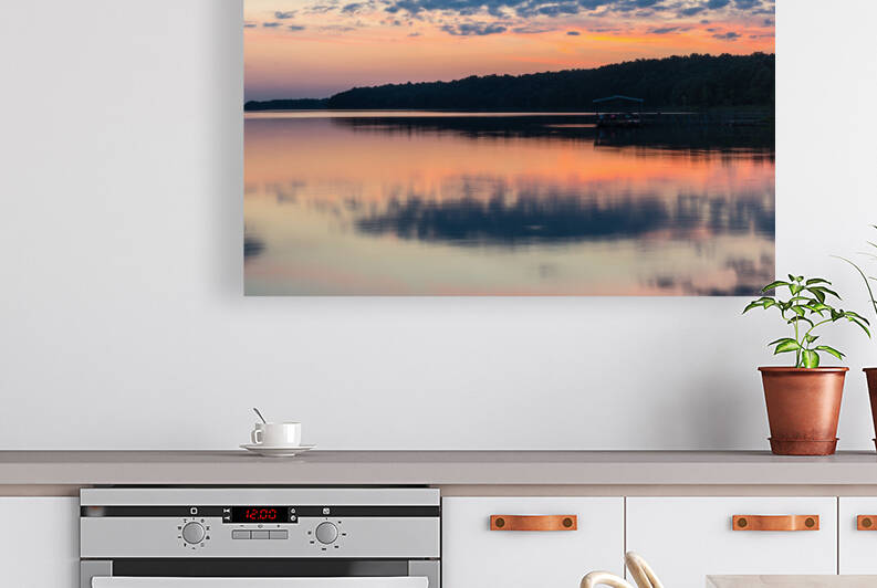 Days End At Fellows Lake by Jennifer White