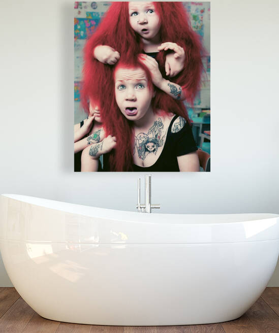 Creepy monster student at classroom by Daniel Ferreia Leites Ciccarino