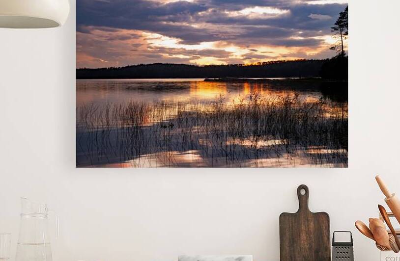 French Lake Print by Stephen Emms