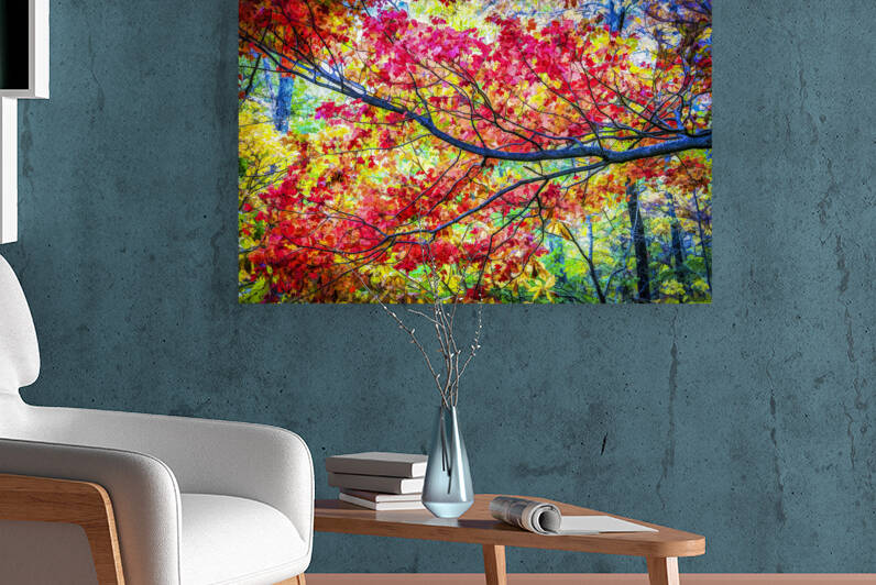 Fall Foliage Great Smoky Mountains X100 by Rich Franco