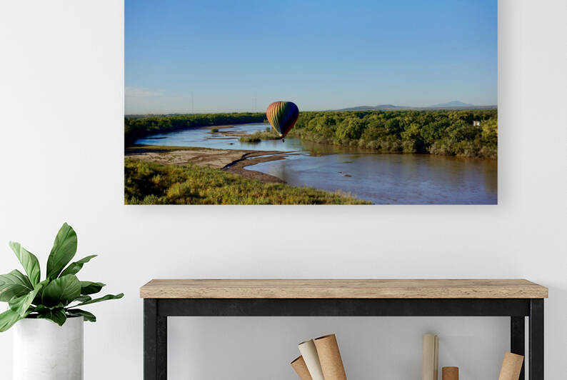 Balloon Skyline - Balloon Festival - New Mexico 2017 by GAIA PHOTO CO