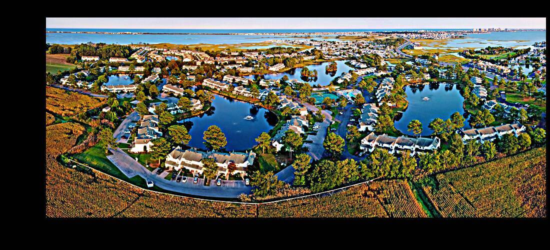 Mallard Lakes Community 5x2 Panorama  by Bill Swartwout Photography