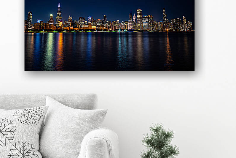 City of Lights Chicago by Geneva Reed Photographic Art