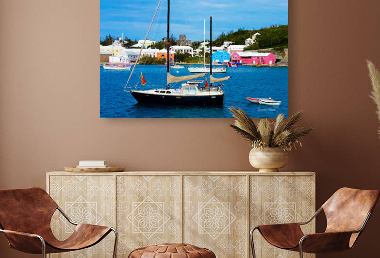 Sailing in St. George Bermuda by Geneva Reed Photographic Art