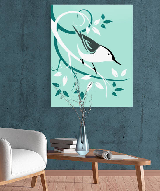 White Breasted Nuthatch by Liz Cereby