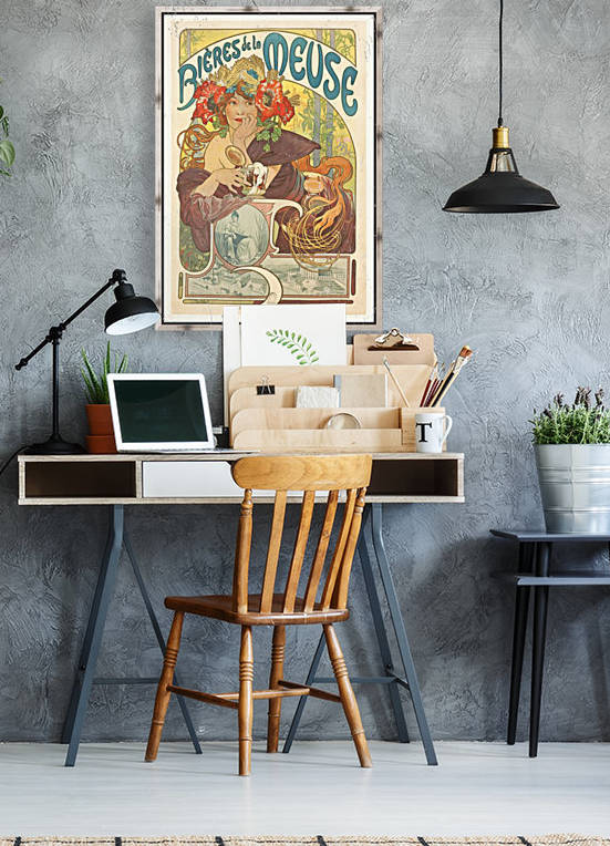 Bierre de la Meuse poster by VINTAGE POSTER