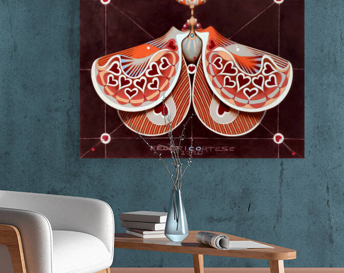 Hearts butterfly by federicocortese