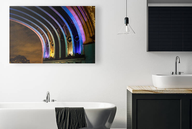 Street Photography - Rainbow Bridge - London UK by Steve Alejandro