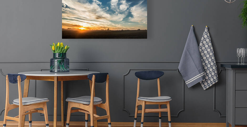 Artwork - Dusty Sunset - Busch Wildlife MO by Steve Alejandro