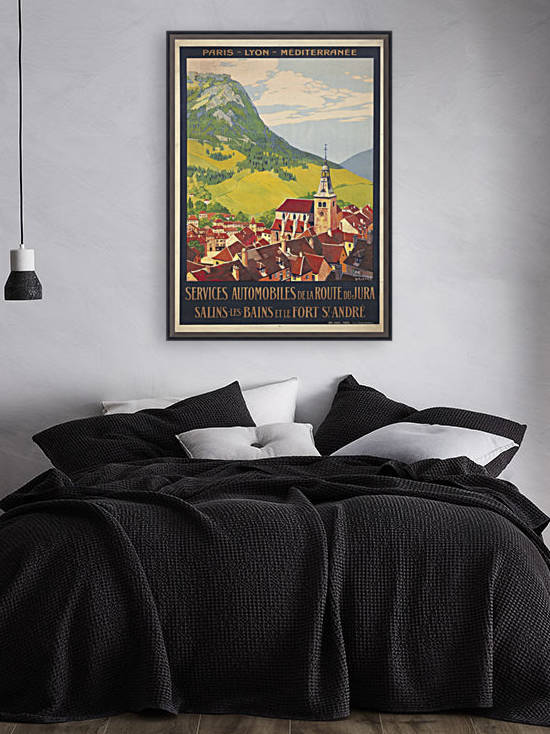 Services Automobiles de la Route du Jura by VINTAGE POSTER