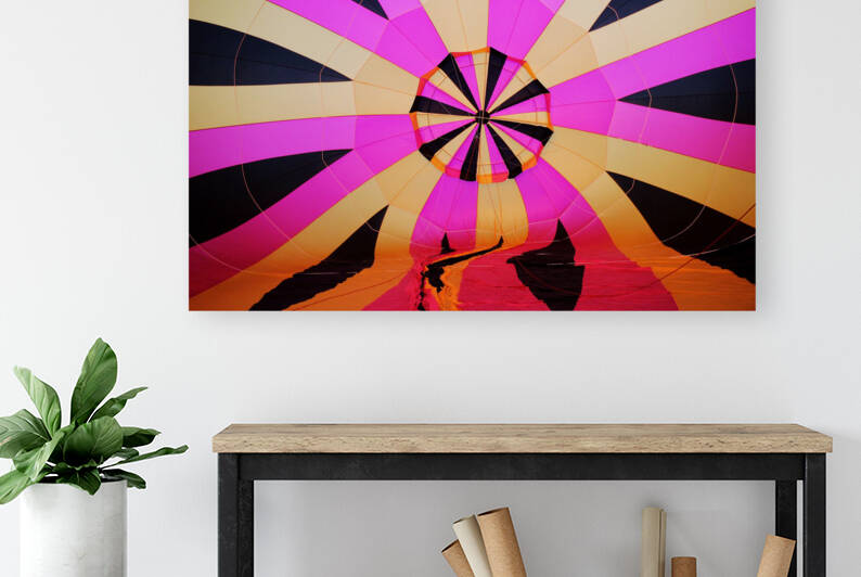 Inside The Balloon by Dave Dabour Photography