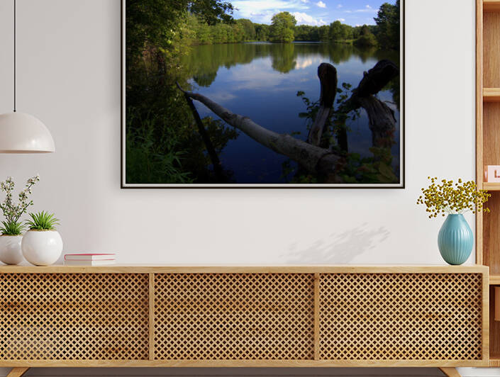 Quiet On The Lake by Dave Dabour Photography