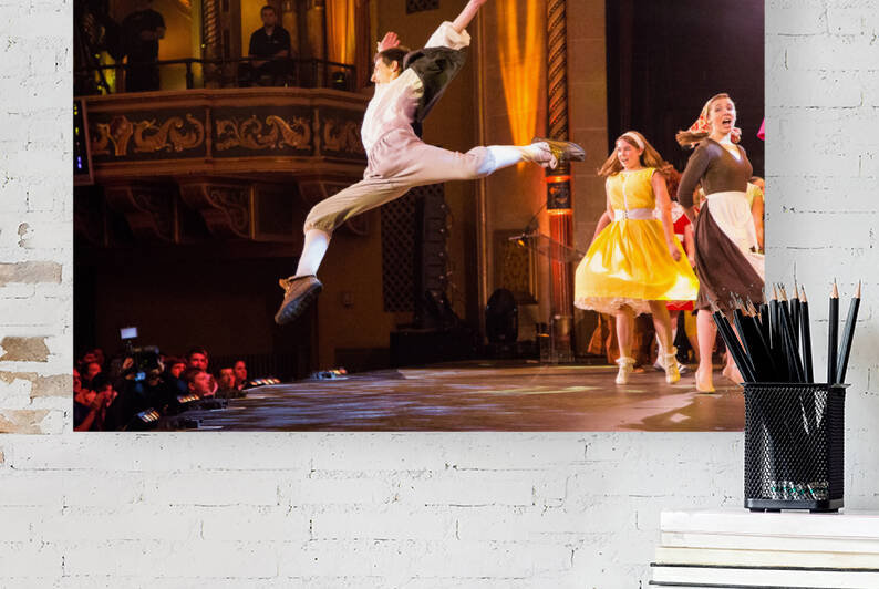 Leap On Stage by Dave Dabour Photography