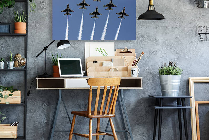 Thunderbirds Overhead by Dave Dabour Photography