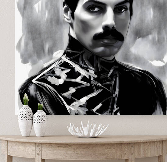 Freddie Mercury  by Winston Mauricio Casco Sobalvarro