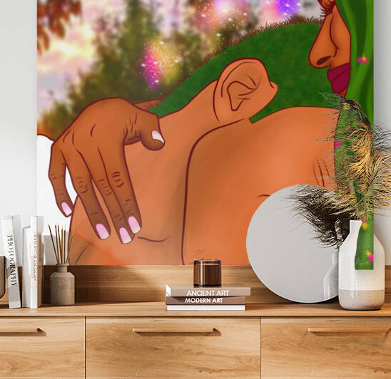 Hug Love  by Akisse Nayelli 