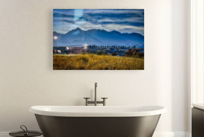 Santa Rita Mountains Viewed from the East. by Eduardo Palazuelos