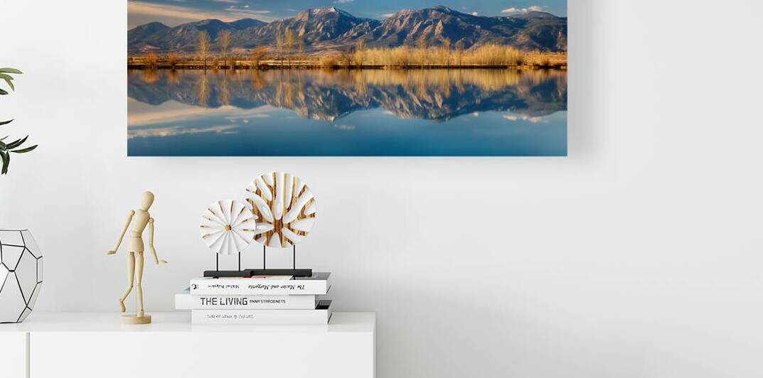 Boulder Colorado Rocky Mountains Flatirons Reflections by Bo Insogna