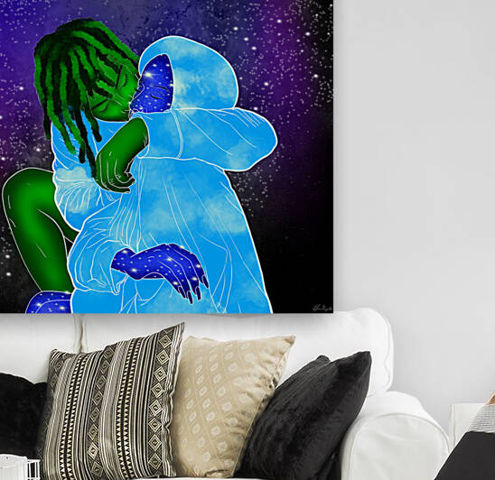 Geb & Nut  by Akisse Nayelli 