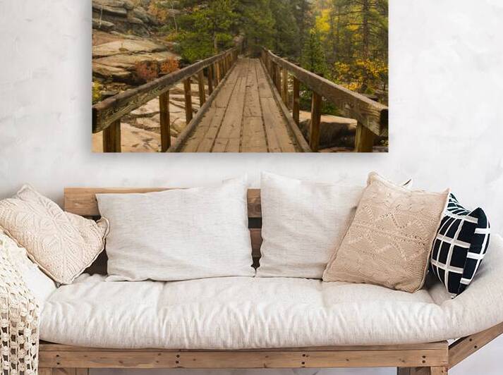 Bridge Into The Clouds 48x36 by Bo Insogna