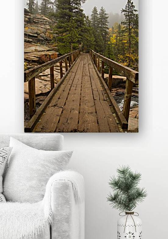 Bridge Into The Clouds by Bo Insogna