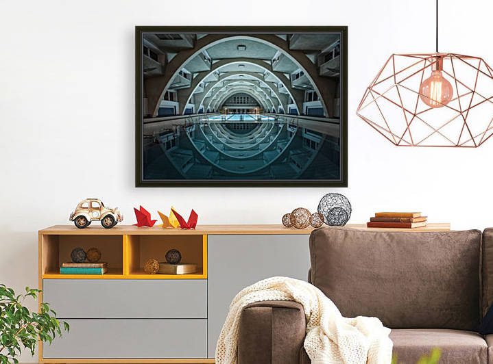 swimming night by 1x