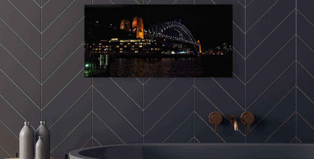 Sydney at Night 4 by Dave Rodgers