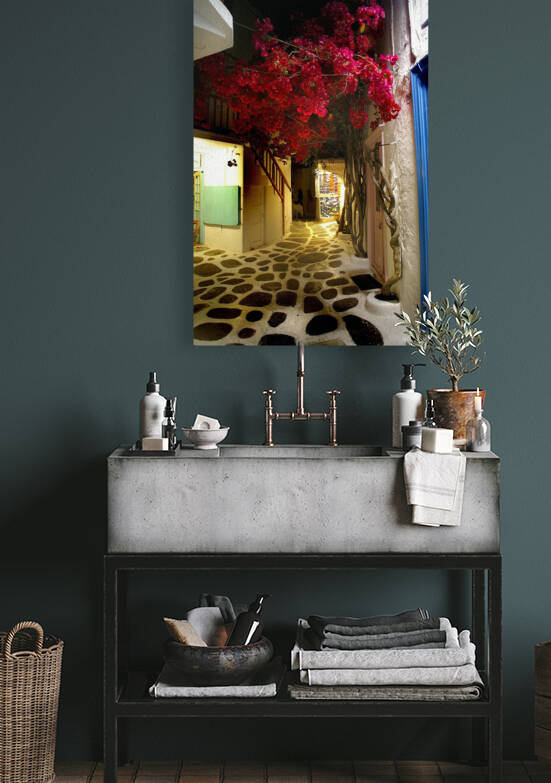 Santorini Street by Dave Rodgers