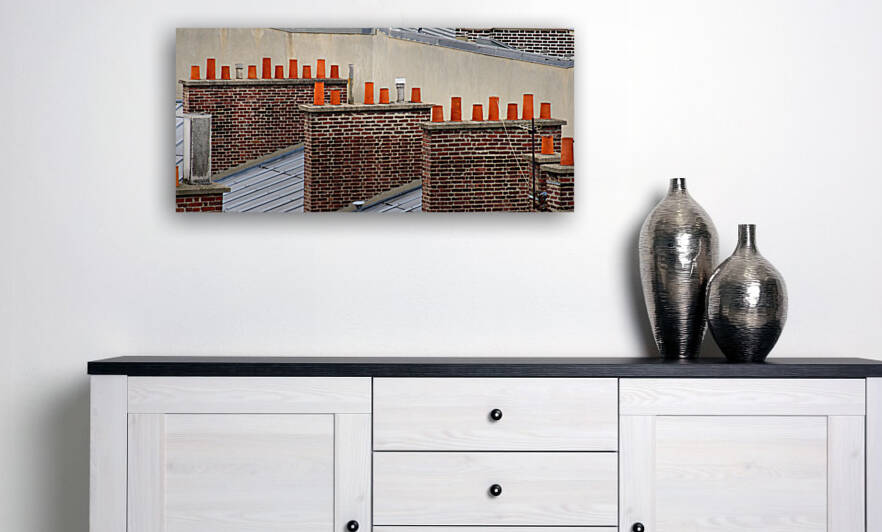 Paris Rooftops by Dave Rodgers