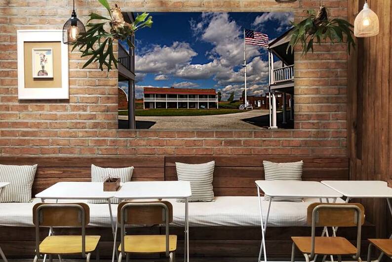 Fort McHenry Barracks and Parade Ground by Bill Swartwout Photography